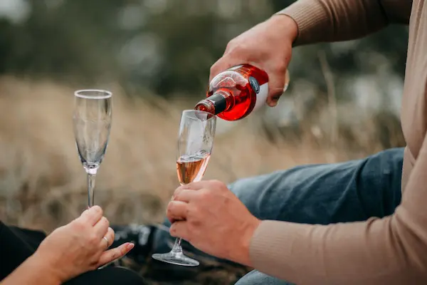 Elaboración de vinos rosados